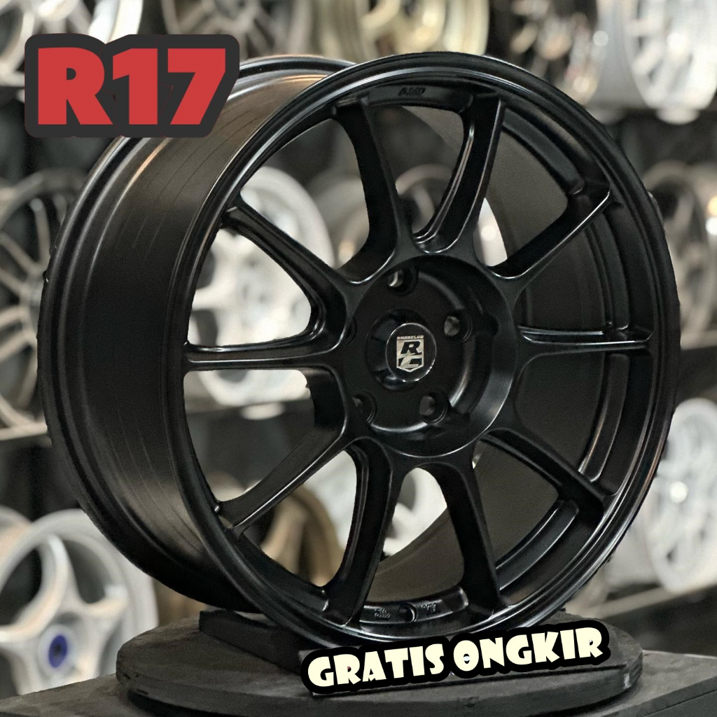 velg racing WEDSSPORT TC105N Ring 17 Lebar 8 ET 38 Pcd 5x114,3 mobil murah R17