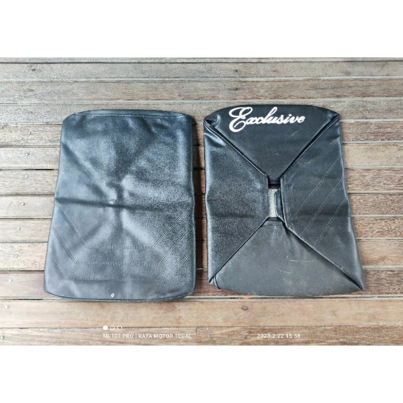 cover jok belakang vespa px exclusife