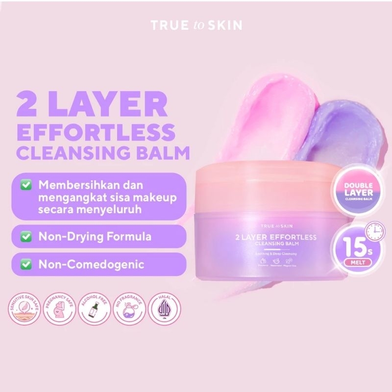 Keiko's | True To Skin X Yupi 2 Layer Effortless Cleansing Balm