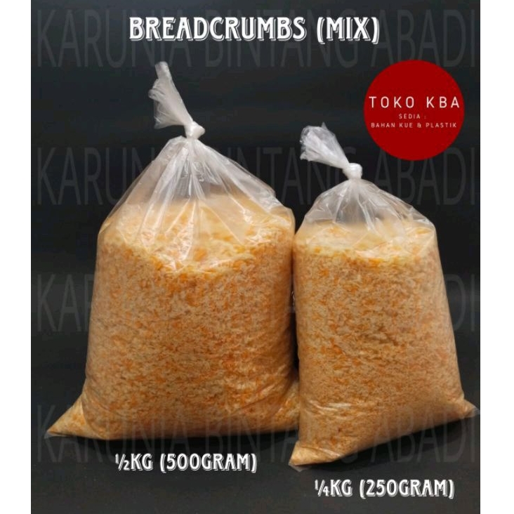 

Bread Crumb Tepung Roti Panir Mix Repack ( 250 Gram | 500 Gram )