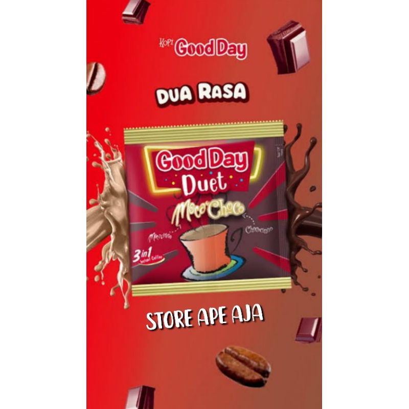 

GOOD DAY DUET MOCA'CHOCO [ 22gr X 10 Sachet ]