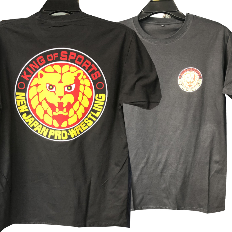 Kaos NJPW New Japan Pro Wrestling Tshirt Bahan Katun Casual Unisex T-SHIRT [BISA COD]