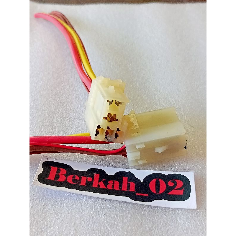 soket relay, soket rilay Yamaha aerox 155, x max 250, new n max 155 original potongan kabel body