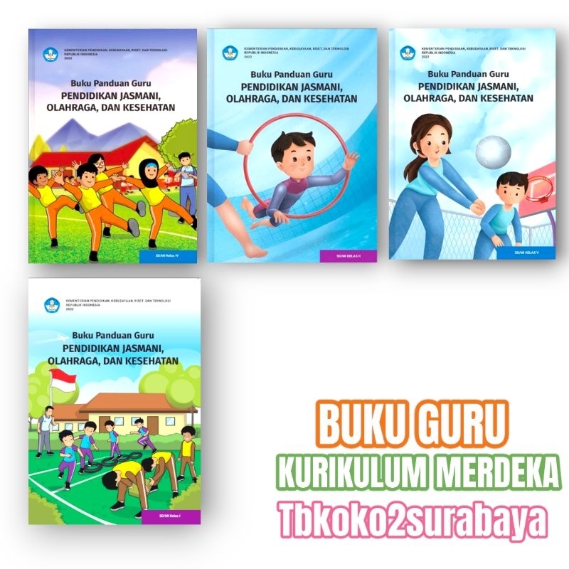 BUKU GURU PJOK SD KURIKULUM MERDEKA SEKOLAH PENGGERAK