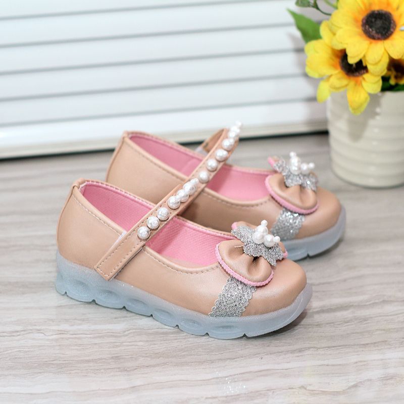 Sepatu Pesta Anak Perempuan Balet Mute Pita Nelly RBL14