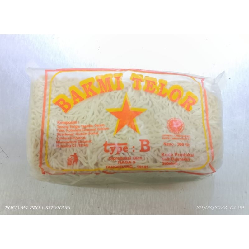 

Bakmi Telor Bintang Type B (500 gram/1 pcs)