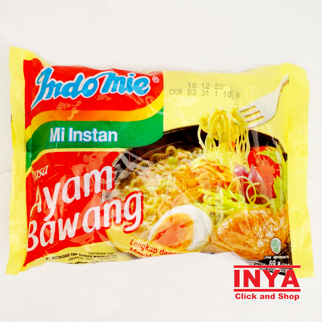 

Indomie Mi Instan Rasa Ayam Bawang 69gr - Intsant Noodles