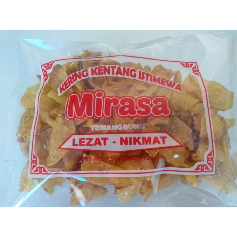 

Kering kentang cap Mirasa Temanggung