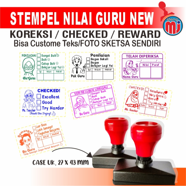 

Stempel Nilai Guru New / Penilaian (DESIGN BARU)