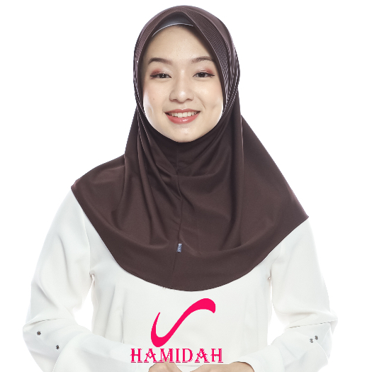 HIJAB BERGO HAMIDAH S BAHAN JERSEY SUPER LEMBUT/HIJAB BERGO OLAHRAGA HAMIDAH
