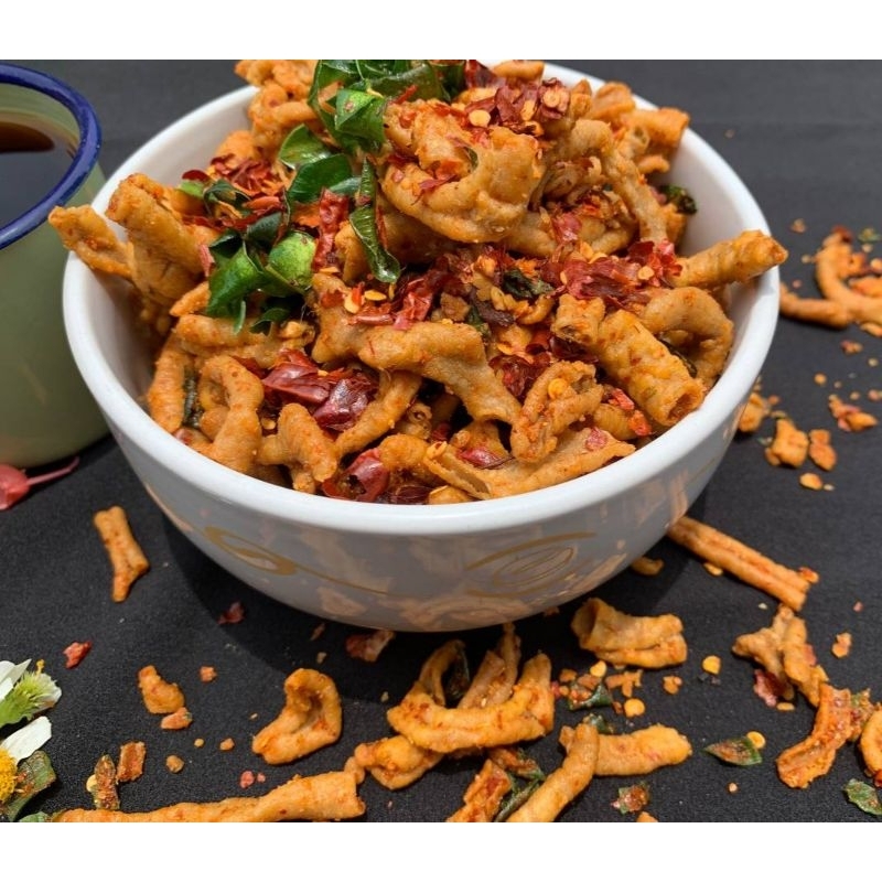 

KRIPSUS 130GR PEDAS DAUN JERUK