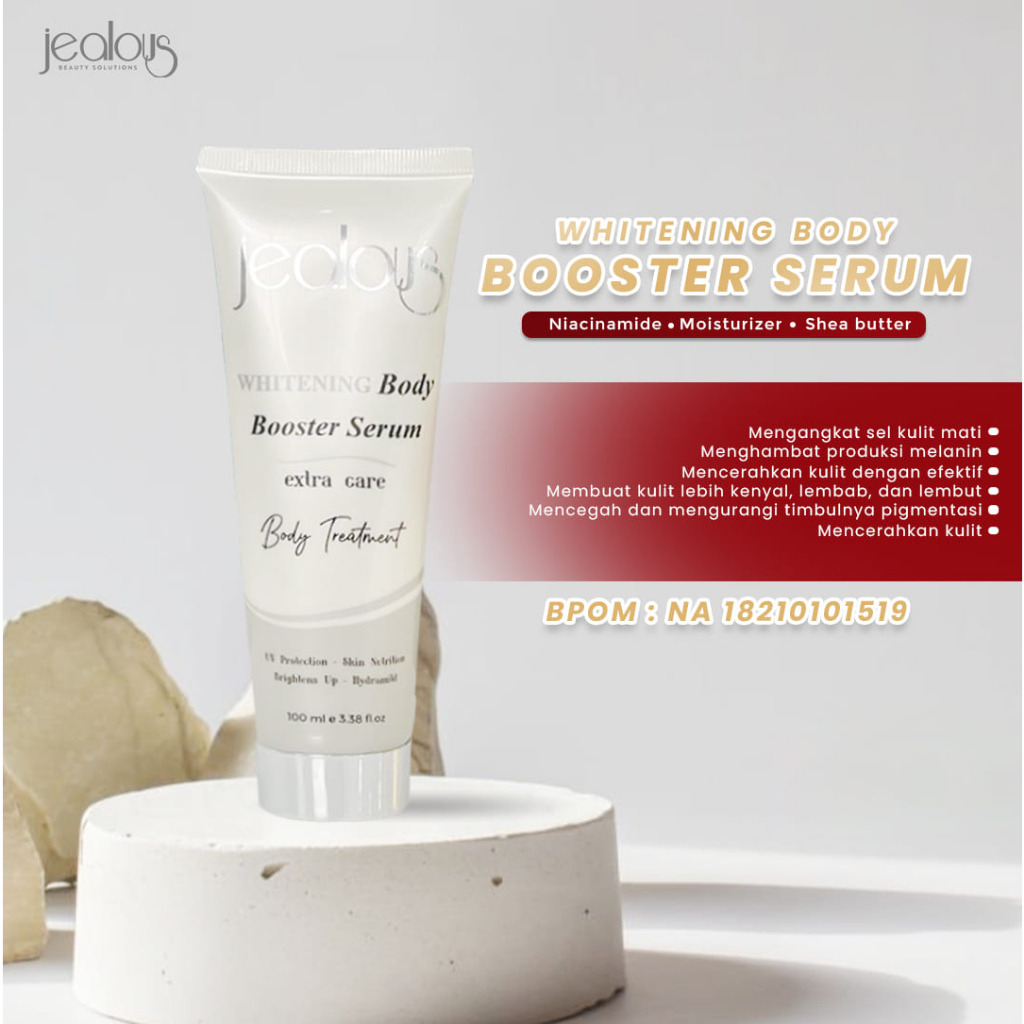 Jealous Whitening Body Booster Serum lotion pencerah kulit