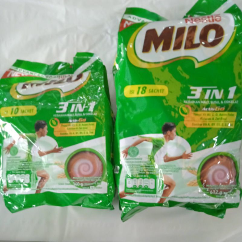 

MILO 3 in 1sachet