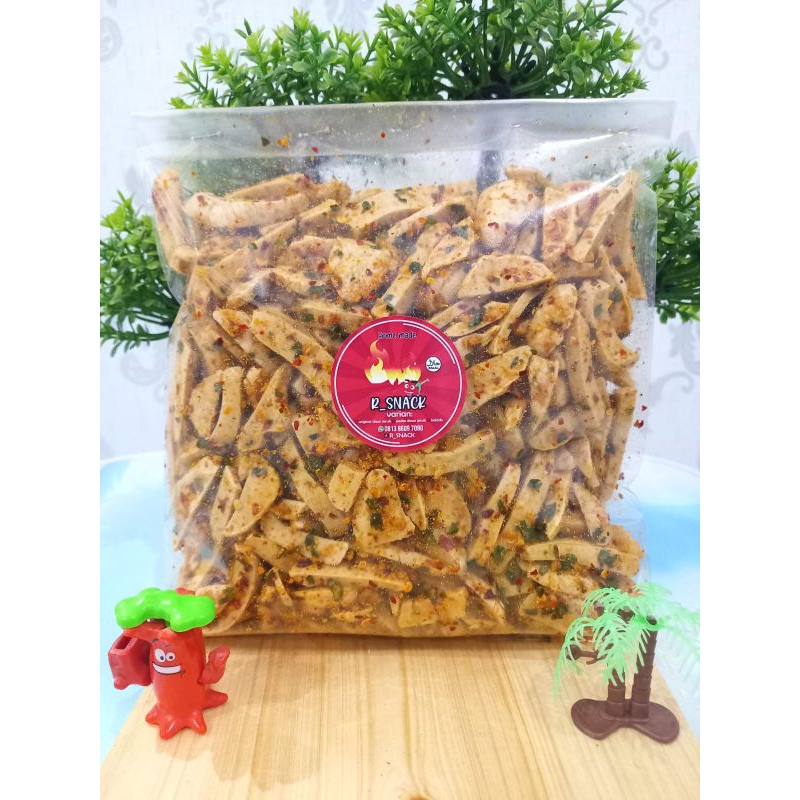

Basreng pedas daun jeruk 1/4 kg