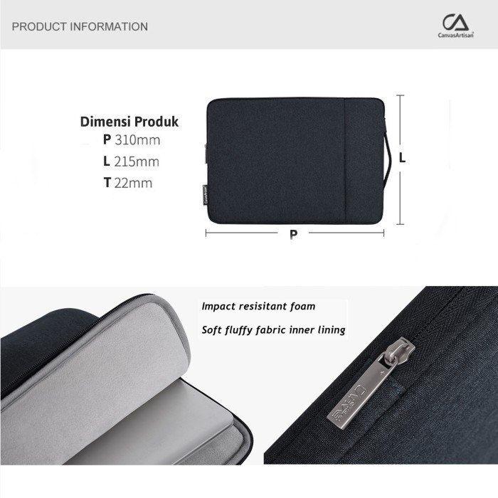 Aluna_Collection4 Huawei Matepad 11 Air 11.5 2023 Paper Matte Papermatte Sleeve Bag Tas Case Soft