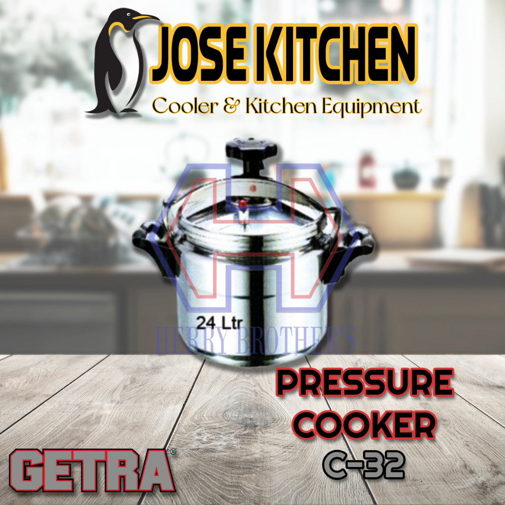 GETRA COMMERCIAL PRESSURE COOKER C-32 / C32 / C 32