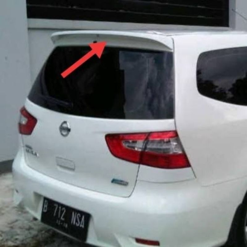 SPOILER NISSAN LIVINA 2013-2017 PLASTIK