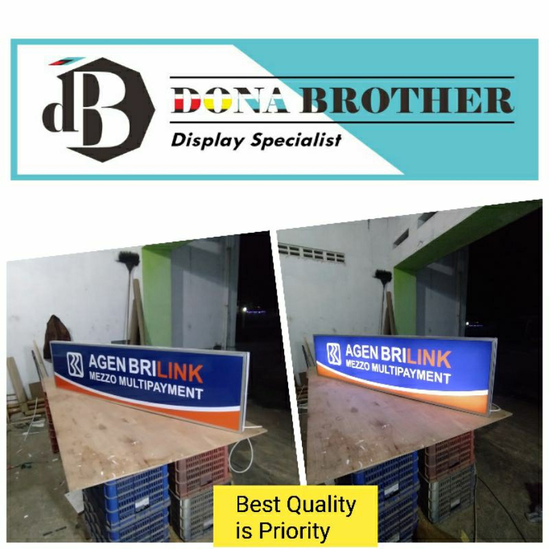 neon box akrilik out door/neon bok brilink/neon bok slim