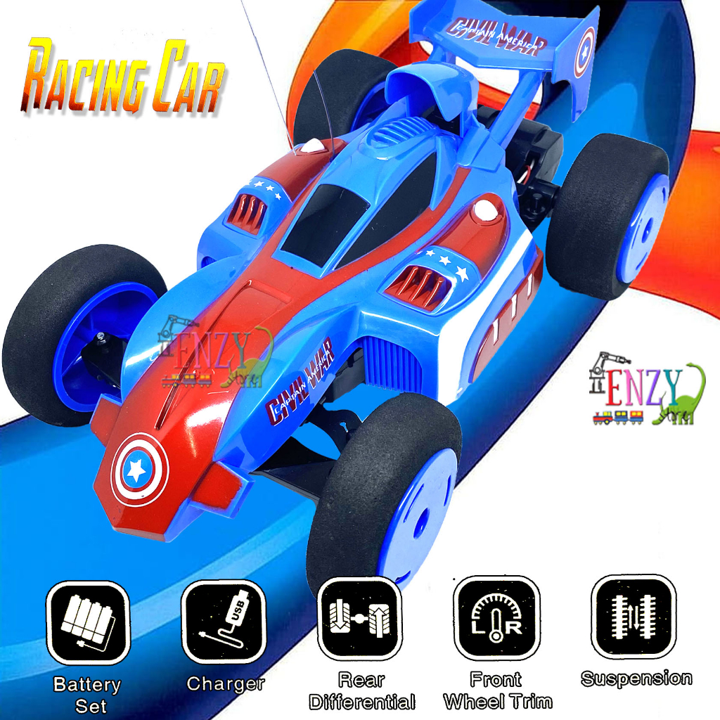 Mainan Anak Mobilan Remote Control Rc Tamiya F1 HEROS