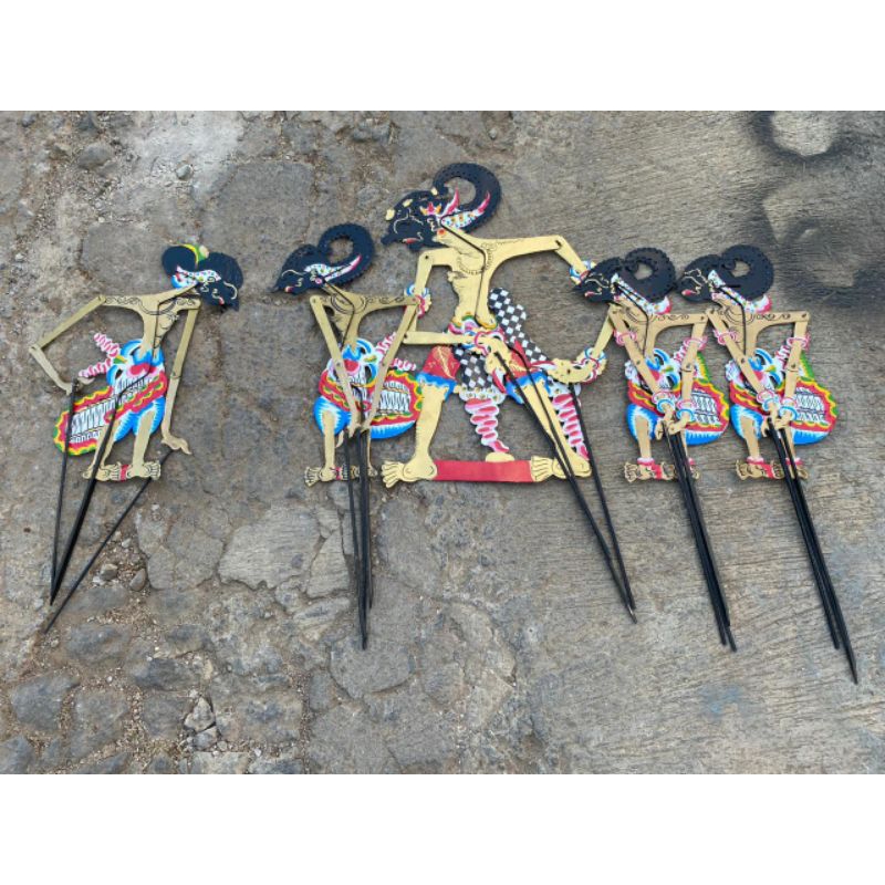 WAYANG PANDAWA WAYANG KULIT KERTAS PANDAWA LIMA LENGKAP