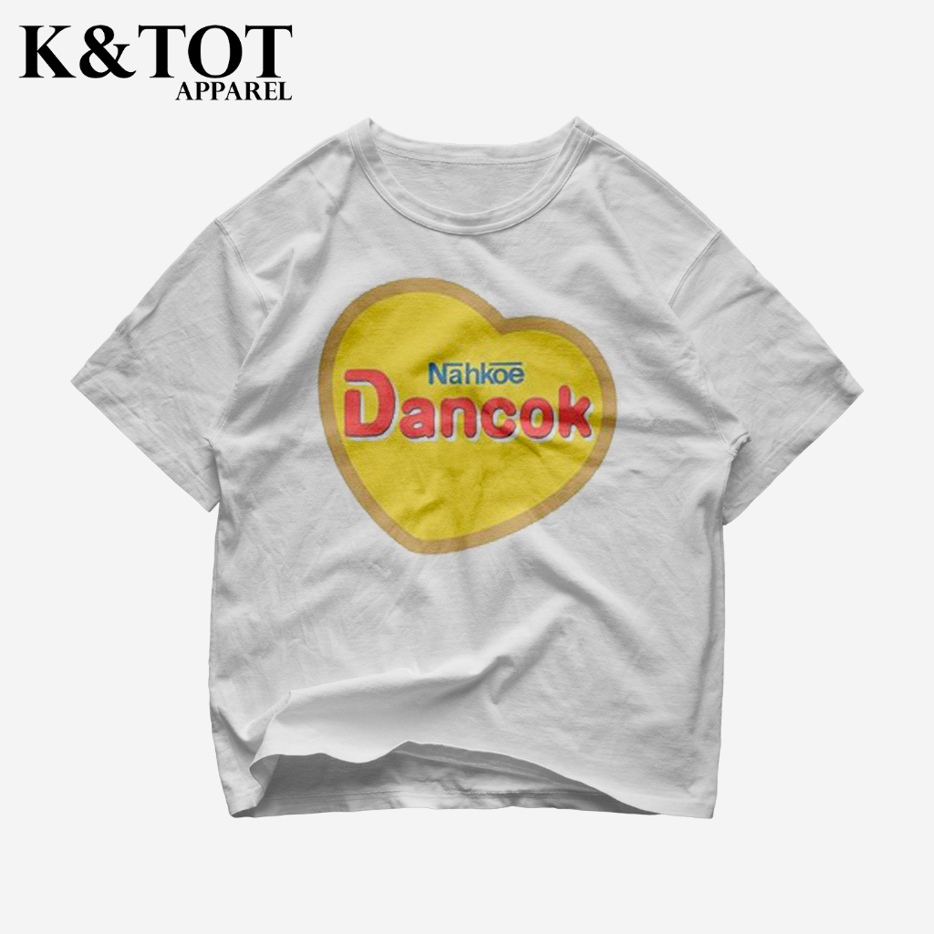 KNTOT - KAOS BAJU NAH KOE DANCOK PLESETAN PELESETAN PARODI PARODY | TSHIRT OVERSIZE VINTAGE PUTIH BO