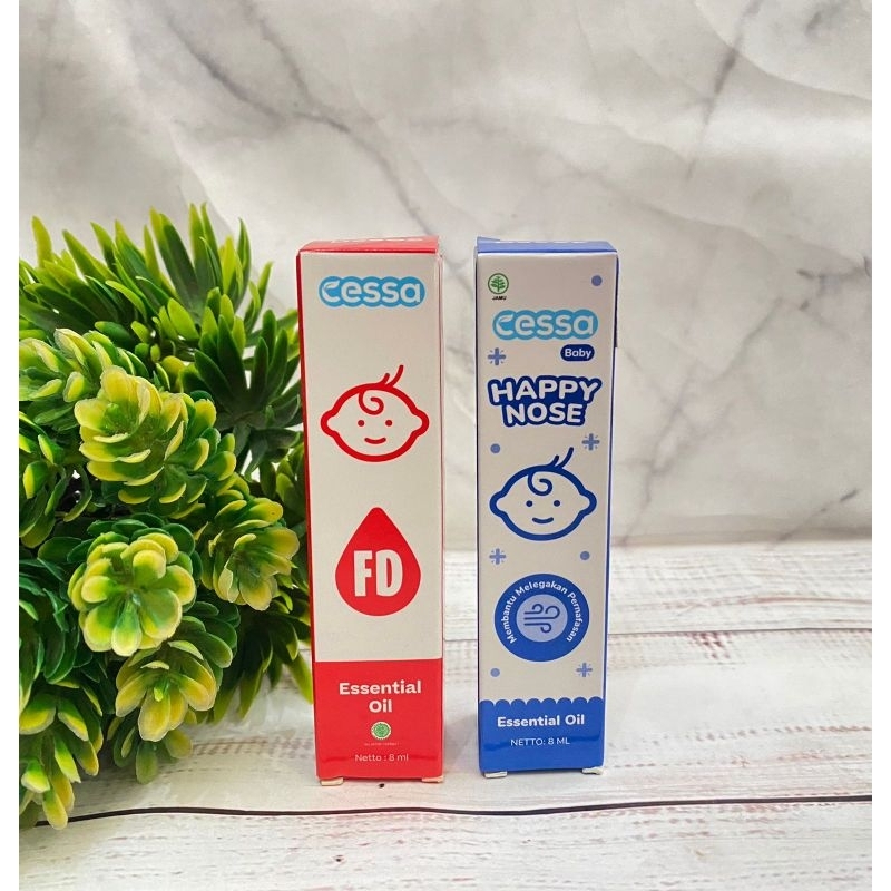 Cessa Baby & kids Biru Essential Oil Cough N Flu Cessa Baby merah  untuk Batuk dan Pilek
