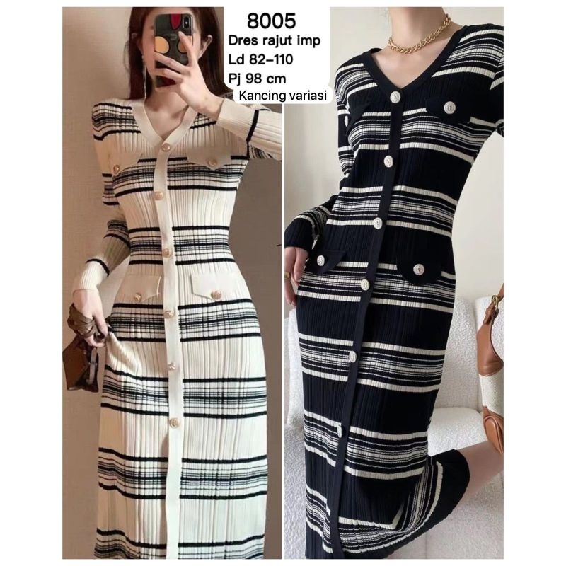 dres rajut import 8005  rajut import / DRESS RAJUT IMPORT