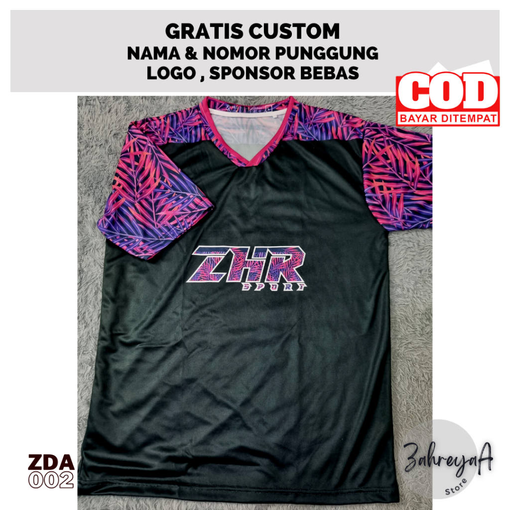 [COD] BAJU BOLA FUTSAL DAUN UNGU BAJU VOLY BASKET GRATIS TAMBAH NAMA NOMOR PUNGGUNG JERSEY PRINTING 