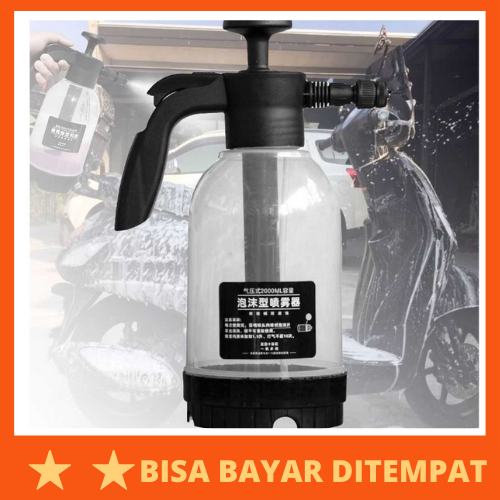 Alat Semprot Cuci Mobil Busa Hand Pump Adjustable Nozzle 2L / Alat Kepala Spray Sprayer Semprot Semp