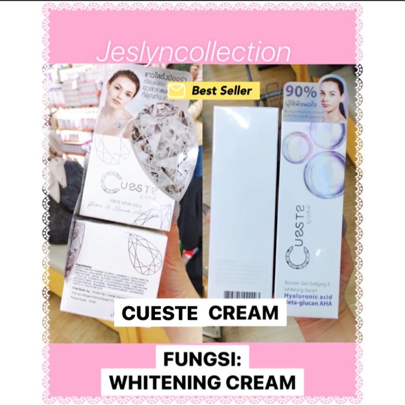CUESTE CREAM ORIGINAL THAILAND / CREAM WHITENING WAJAH