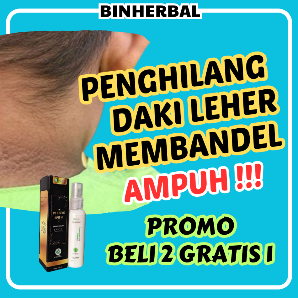 Penghilang Daki Leher Membandel Di Badan Selangkangan Ampuh Tubuh Peeling Badan Spray Body Serum