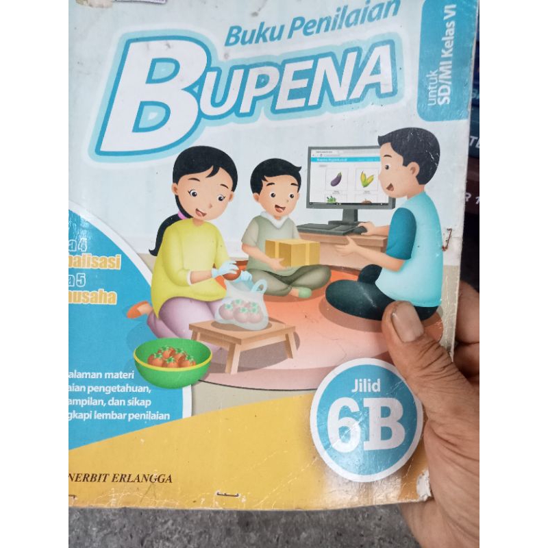 buku bupena 6B untuk SD kelas 6