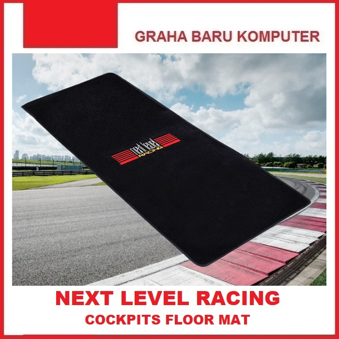 Next Level Racing Floor Mat Add On - Karpet pelengkap Kursi Chair Simulator Sim Game Gaming Geming G