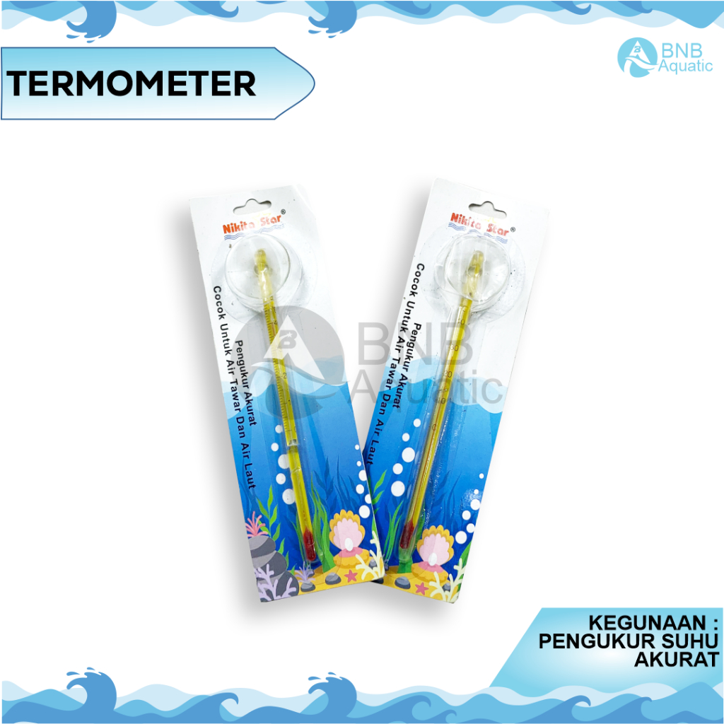 TERMOMETER PENGUKUR SUHU AIR AQUARIUM