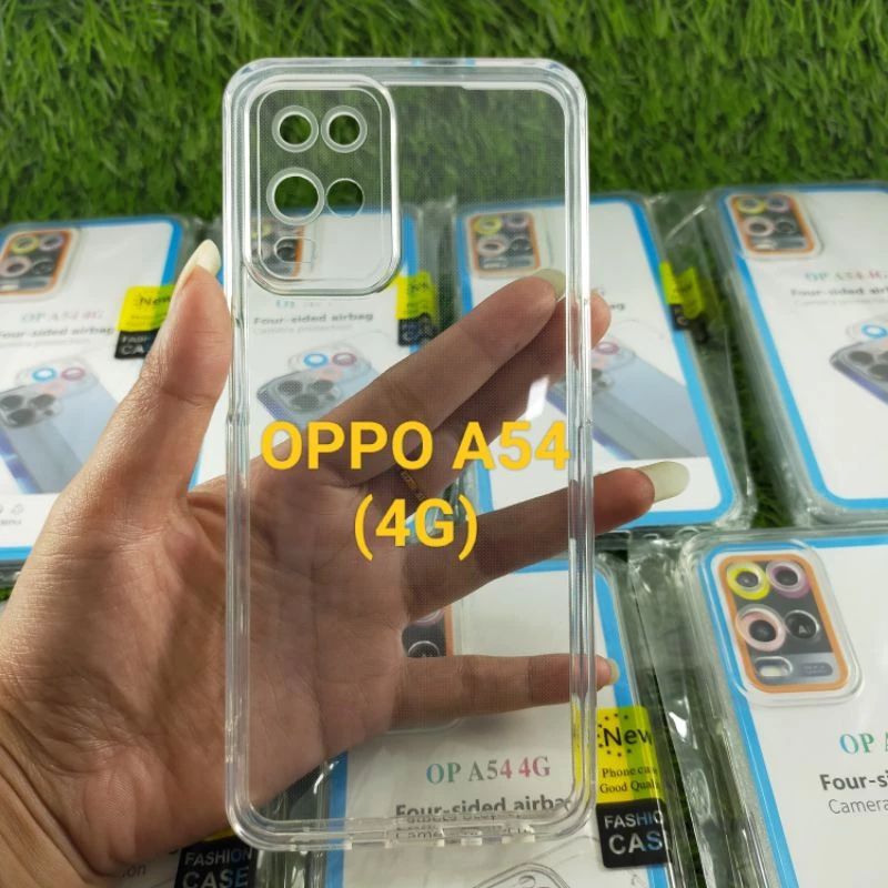 Softcase Silikon Transparan OPPO A54 -4G Casing bening Clear transparan