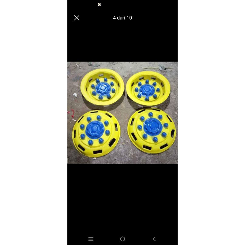 Weldop ring 16 isi 4 buah depan 2 belakang 2