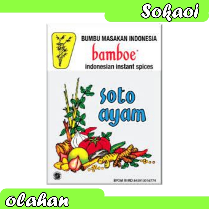 

BUMBU SOTO AYAM INSTANT BAMBU