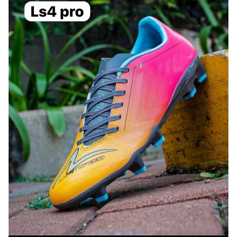 Sepatu Bola SPECS Accelerator LS 4 FG Pro Citrus pink