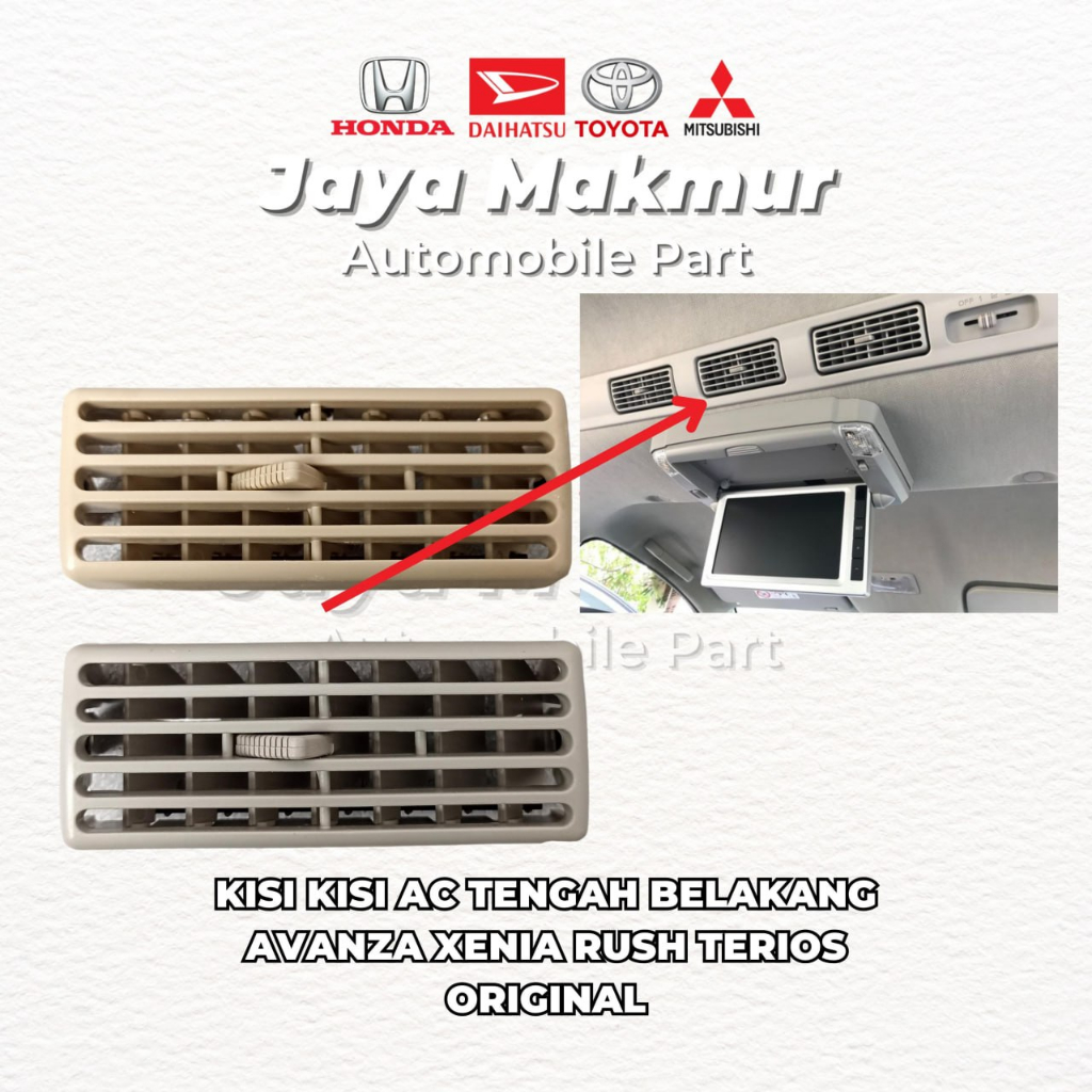 Kisi Kisi Ac Plafon Mobil Avanza Xenia Rush Terios 2004-2021 Original