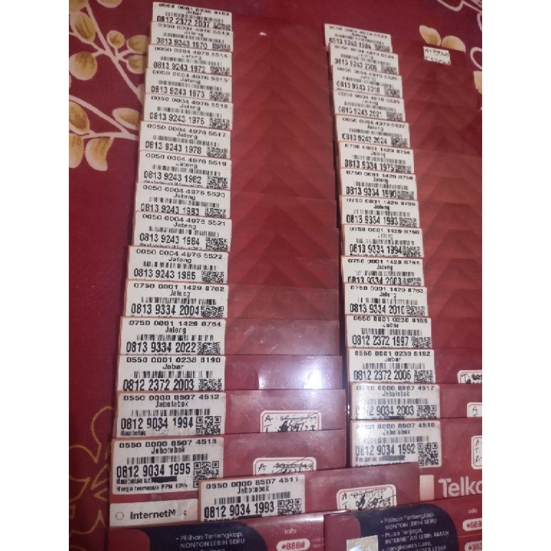 Perdana TELKOMSEL Tahun Kelahiran (25923/2)