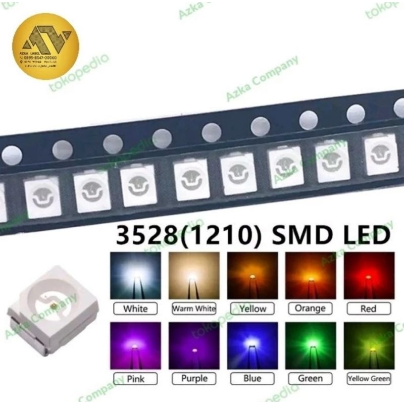 3528 SMD LED (10pcs) utk Speedometer