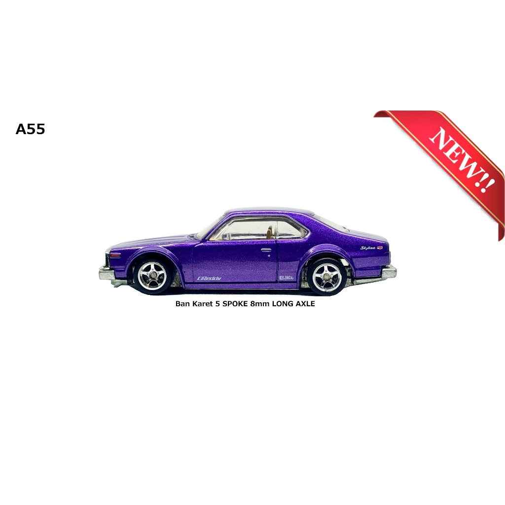 BAN KARET HW 5 spoke NEW Varian RARE ITEM