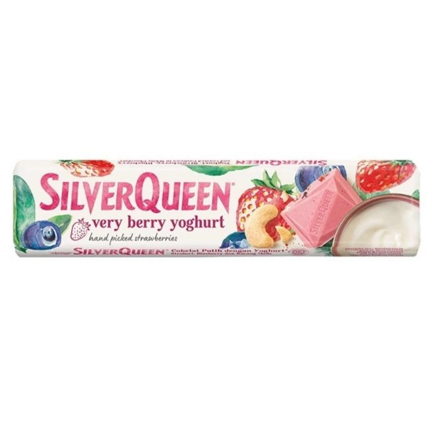 

SilverQueen white Chocolate Very Berry Yogurt 58 gr