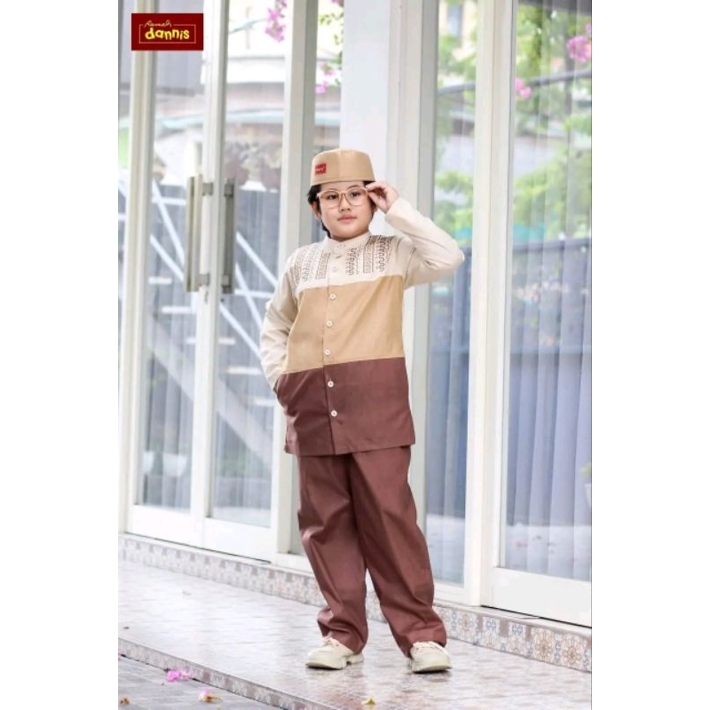 Koko Dannis Set Anak Laki laki  Muslim Terbaru