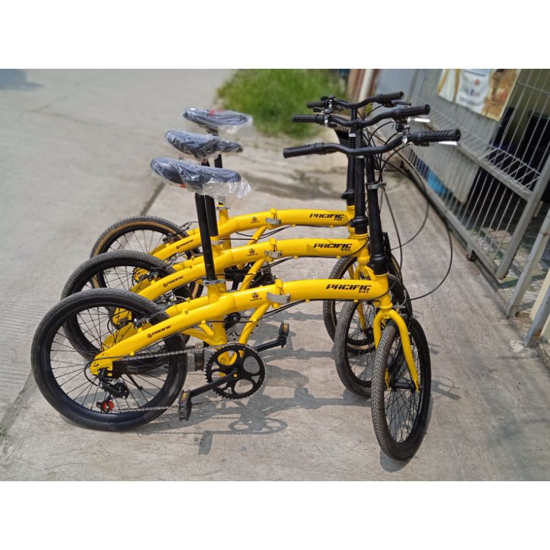 sepeda Lipat Pacific Sepeda exotic second sepeda Bekas Siap pakai Fungsi normal