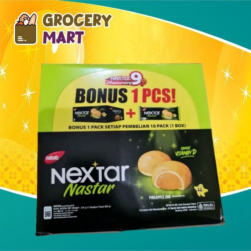 

Nextar Nastar Rasa Pineapple Jam 374gr -1BOX