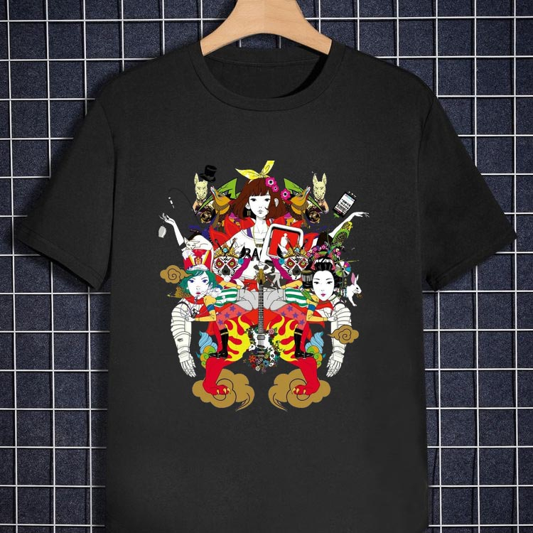 Kaos Asian Kung-Fu Generation Rock Band AKG