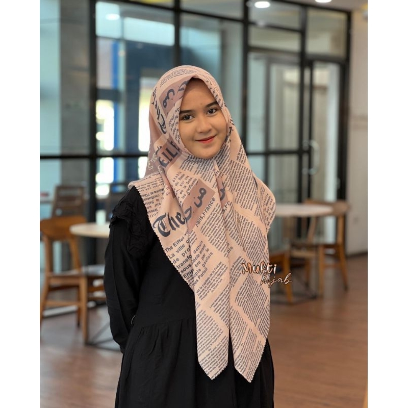 hijab santri man ana voal motif premium kerudung segiempat santri pondok indonesia bahan halus lembu