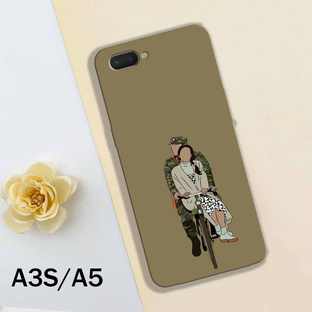 Case Hp - OPPO A3S-A5 - Casing Hp - OPPO A3S-A5 - External_acc - Case Motif Couple - Fashion Case Es
