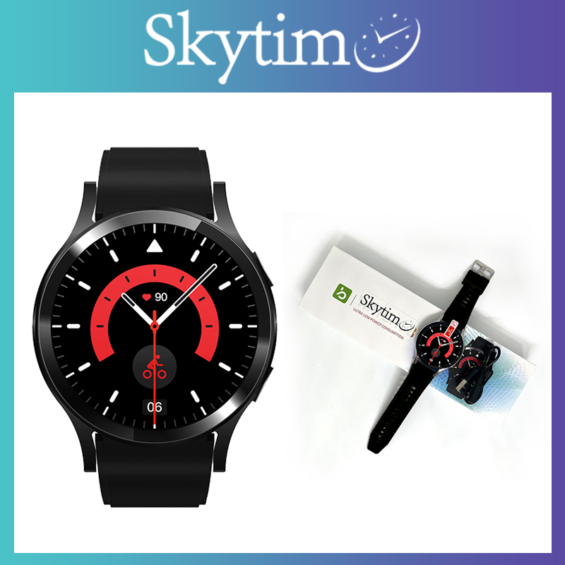 【COD】Skytime F8 1.39inch Full HD IPS Color Circle Sports Waterproof Bluetooth SmartWatch Fitness Tracker Wristband Heart Rate Sleep Smart Watch - SW37